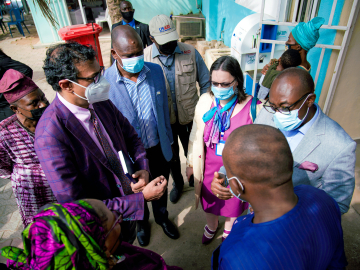 In his first months on the job, Dr. Gawande traveled to Nigeria where USAID is working with local partners to accelerate COVID vaccination rates and ensure distribution of medications for neglected tropical diseases, as well as partnering with Gavi on routine childhood immunizations.