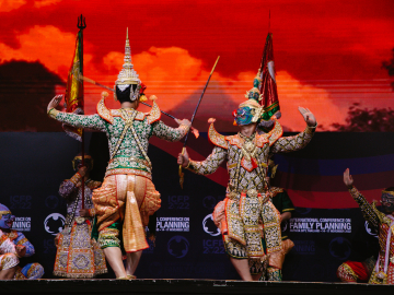 Thai performers at the ICFP Opening Ceremony.