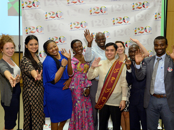 Some of the 120 Under 40 Winners of 2016