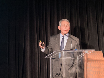 Anthony Fauci Speaks on Flu Pandemic Preparedness