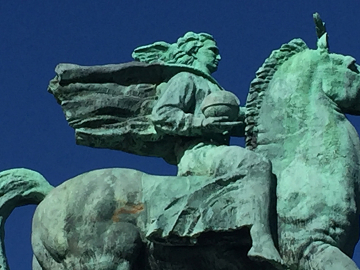 Croatia's gift to the UN, in the UN HQ sculpture garden