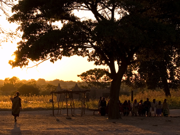 The line begins at dawn in Myameyamu, Zambia for a monthly clinic that provides the only essential medical services for miles.