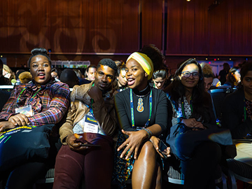 Youth are front and center at #WD2019 (featured here at a pre-conference side event). Image Courtesy of Women Deliver
