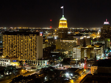 Downtown San Antonio on 27 January 2014. Image: Jonathan Cutrer / Wikimedia Commons