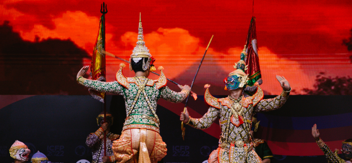 Thai performers at the ICFP Opening Ceremony. 