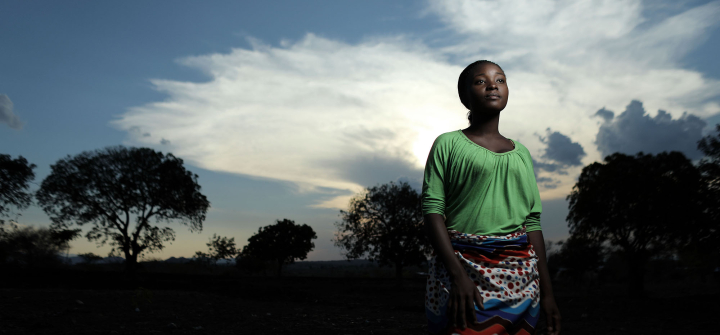 Maggie Medison, 18, joined PEPFAR’s DREAMS program in Malawi and now is a peer educator, working with girls in her community to raise awareness about the importance of staying in school and protection against HIV. Nov. 14, 2017.