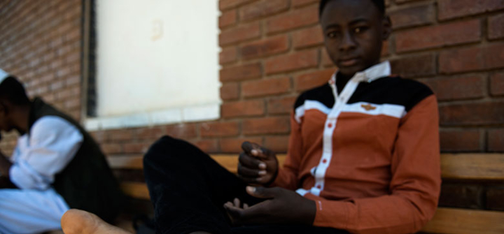 Photo of Boy with Mycetoma