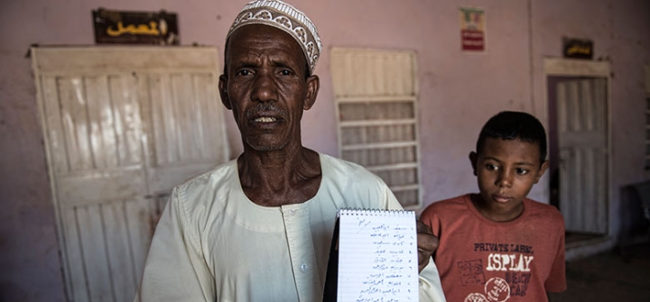 No one knows how many people have mycetoma worldwide, however in a village in central Sudan, a man lists 12 people who have had their legs amputated because of the flesh-eating infection