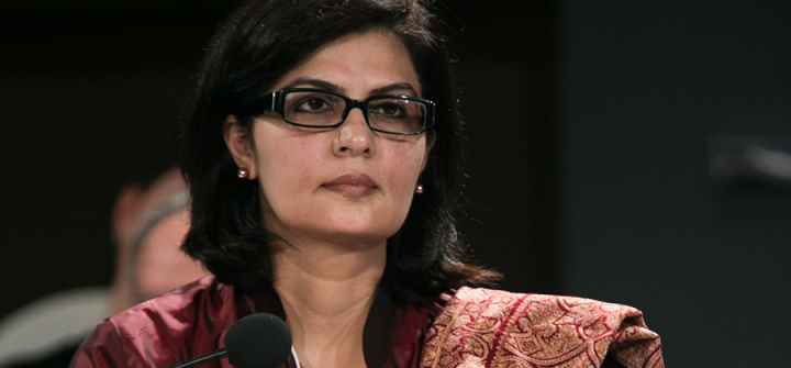 Sania Nishtar. Image by World Economic Forum from Cologny, Switzerland (Health Collaboration as a Bridge) [CC BY-SA 2.0], via Wikimedia Commons