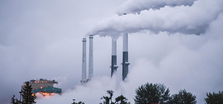 A coal plant in Montana