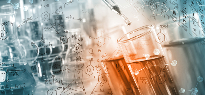 graphic of chemistry lab