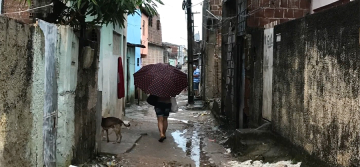 Neighborhood on the outskirts of Recife, Pernambuco