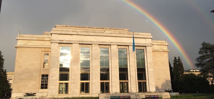 The UN Palais des Nations, site of the World Health Assembly. (Image: Brian W. Simpson)