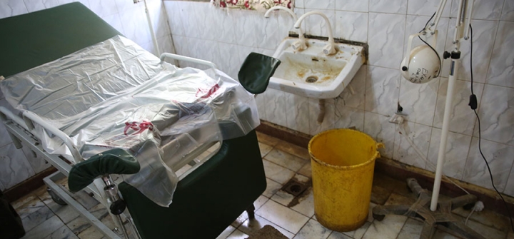 This labor and delivery room has no water. CREDIT:  Haik Kocharian