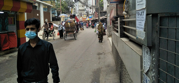 West Dhanmondi, Dhaka, March 31, 2021. Image:Taufique Joarder