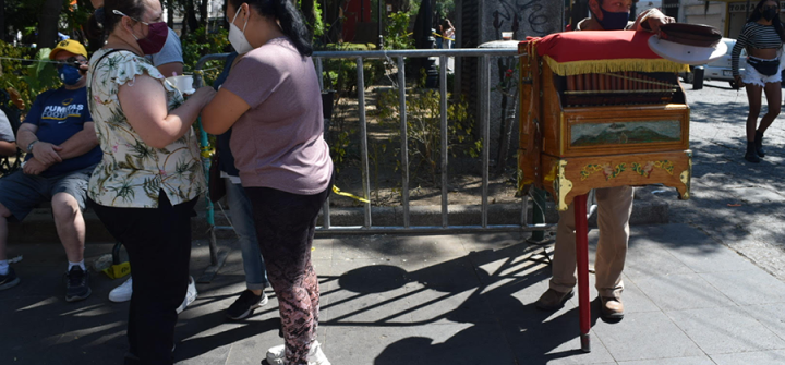 Street scene in Coyoacan, Mexico City. Image courtesy of Angélica López Hernández