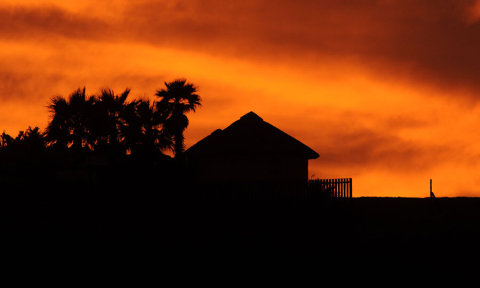 Sunrise in the Transkei region in Eastern Cape Province, one of the poorest and most rural of South Africa’s 9 provinces.