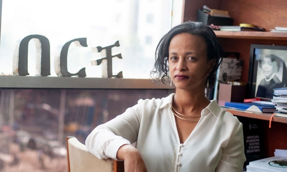 辛恩•蒂法菈，埃塞俄比亚女权运动 Setaweet的联合创始人。图源：Rahel Daniel。
