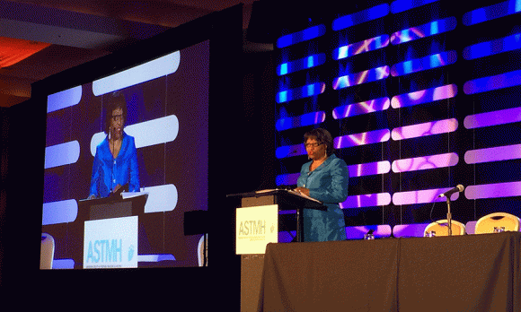 PAHO Director Carissa Etienne gives keynote at the ASTMH 2016 conference