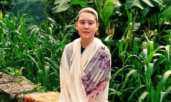Emaline Laney in Nepal